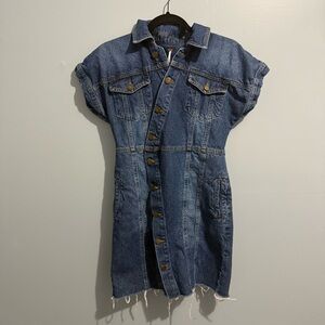 Free People The City Asymmetrical Dress Size small